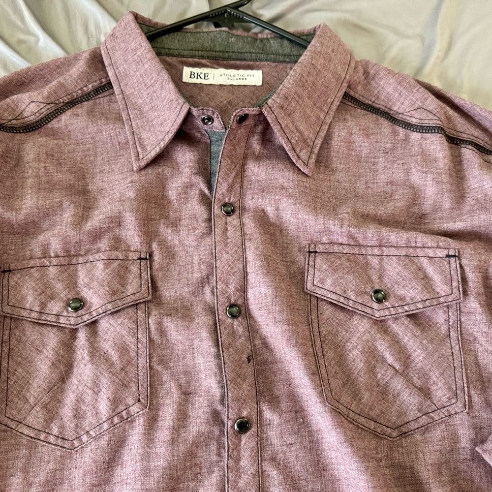 BKE Athletic Fit LS shirt XXL